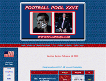 Tablet Screenshot of nflswamis.com